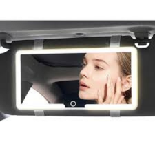Espejo Con Luz Led Para Carro